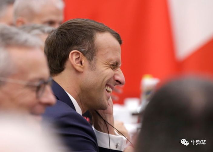 这次来中国，马克龙笑得特别欢！答案就在新华社通稿里…