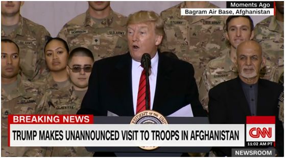 瞒天过海访问阿富汗，特朗普将要改变世界！