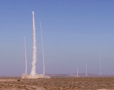 给美国点颜色看看！20枚导弹齐发！