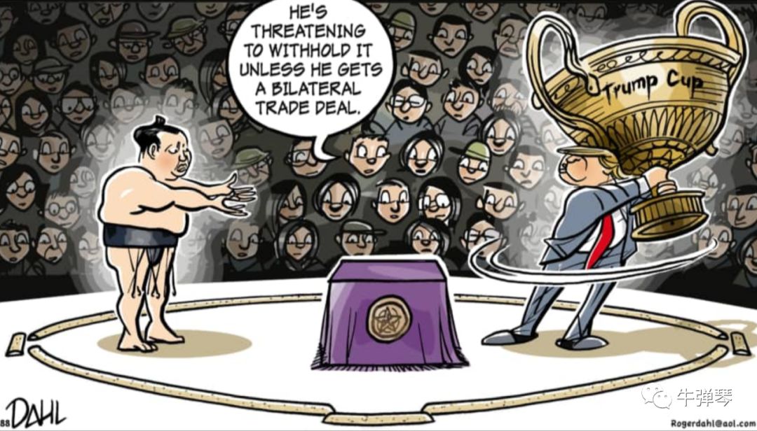 嗯，特朗普使出了温柔一刀！