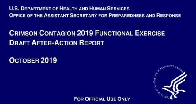 三次演习：美国防疫设定与现实高度契合。