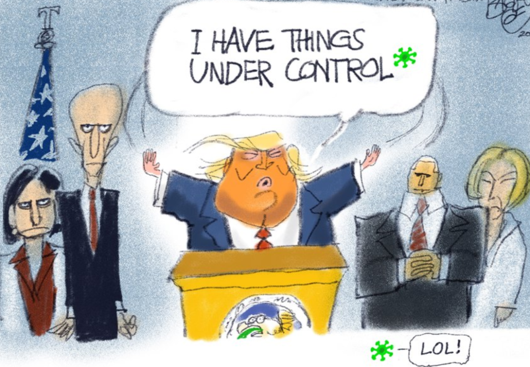 照这样发展下去，白宫真要关门隔离了！