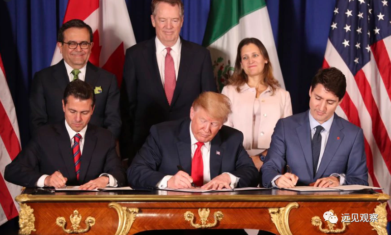 包藏祸心的美墨加协定正式生效！对我影响几何？