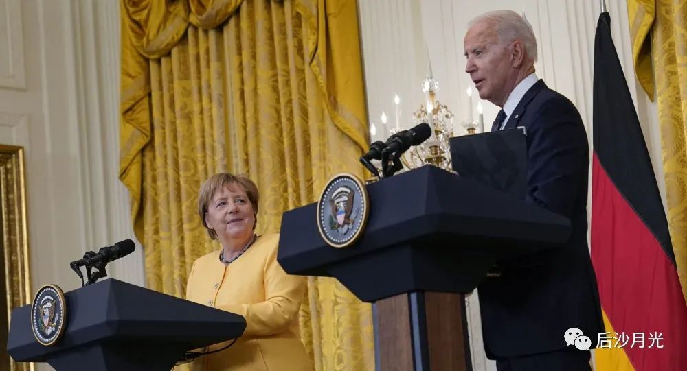 默克尔在美国化解了拜登的“金蛇缠丝手”！