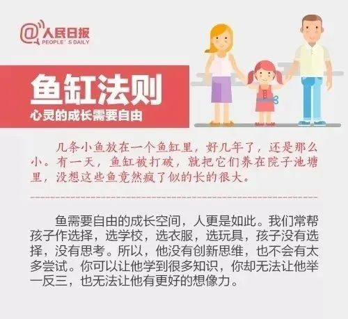 人民日报推荐：8个黄金教育法则！