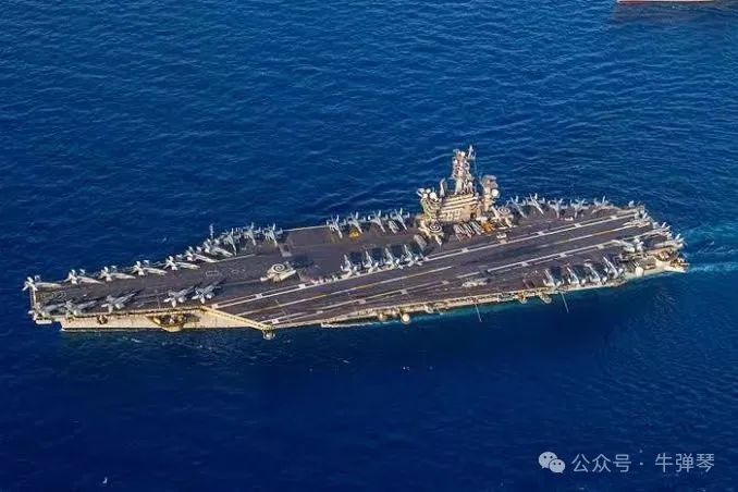 这艘美国航母，突然跑了！