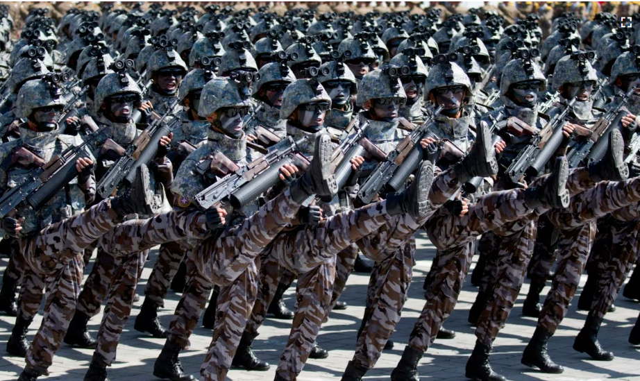 朝鲜暴风军团，亮瞎北约氪金狗眼！