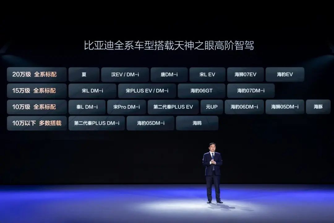 比亚迪掀开全民智驾时代，余承东暗示：技术差距很大！