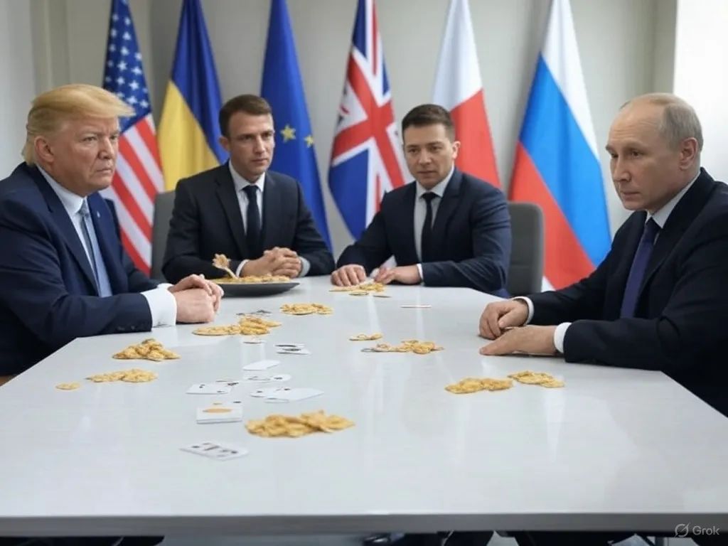 “国王的裸奔”：特朗普的俄乌谈判失策及被俄罗斯的吃定！