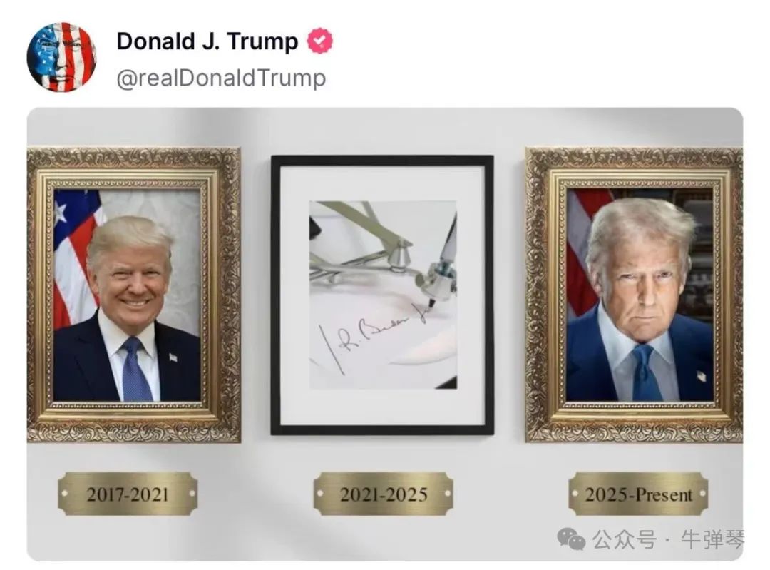 特朗普贴出一张图，让世界哭笑不得！
