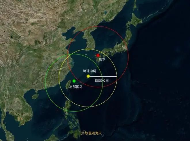 日本导弹直指中国沿海，九州岛秒变