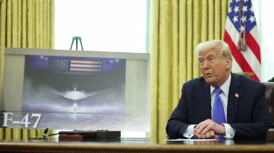 特朗普曝光美国6代机，和中国6代机相比能打吗？