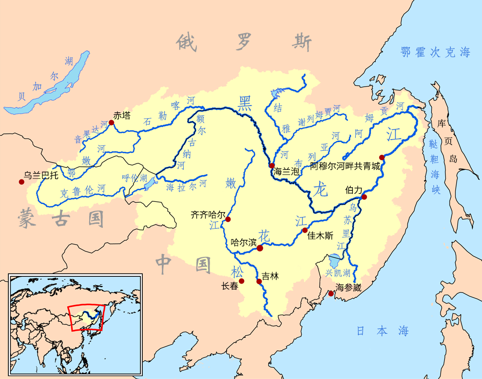 如果中国获得日本海出海口！
