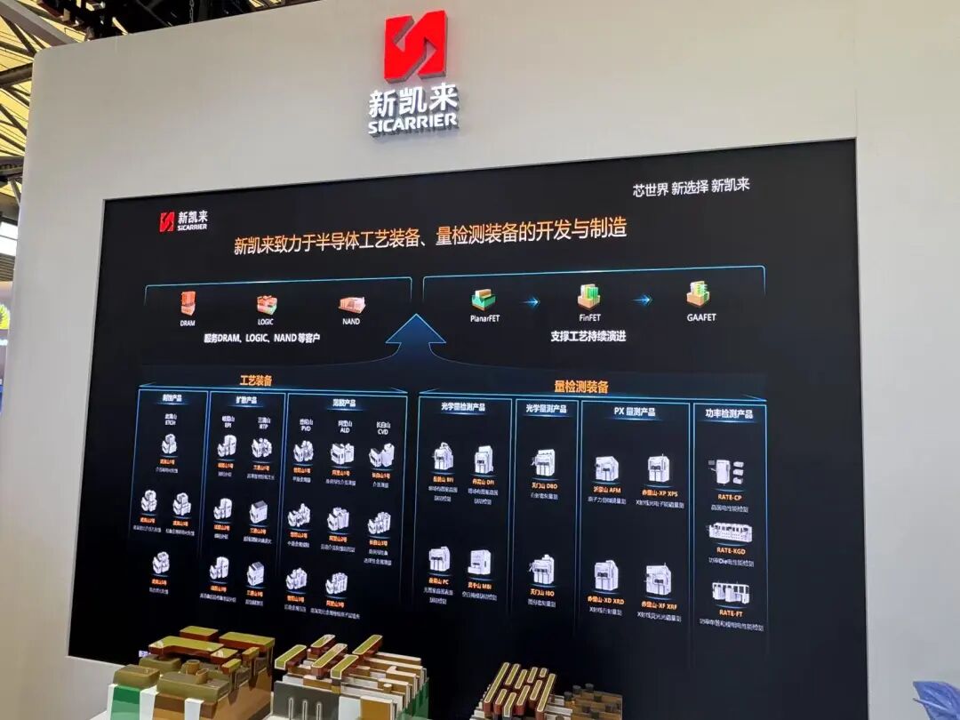 新凯来首次参加上海国际半导体展览会展示多款即将发布产品
