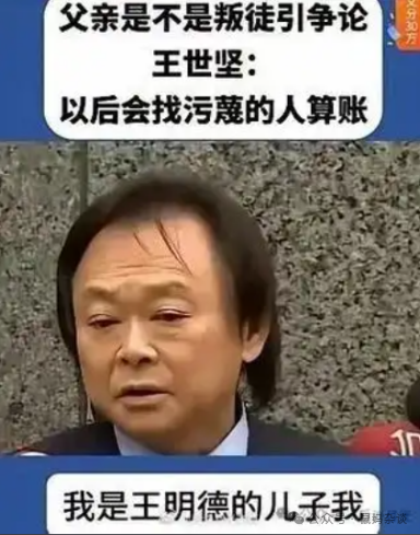 王世坚我是王明德的儿子