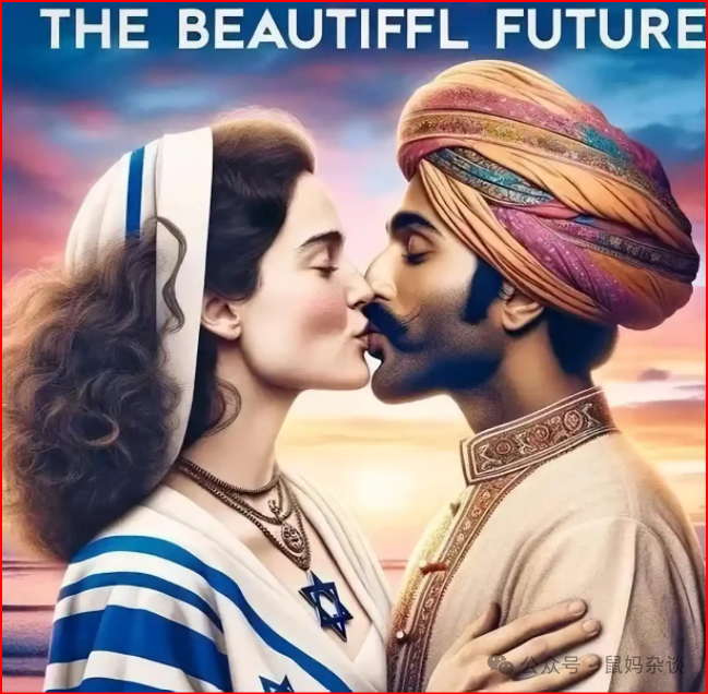 印度支持以色列的漫画