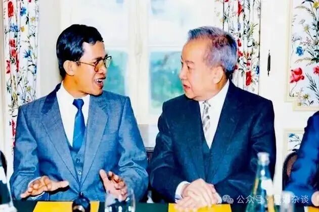 洪森与西哈努克