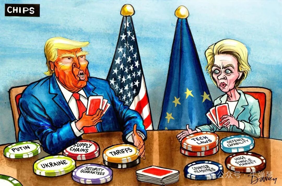 美欧直接开干，全世界看得目瞪口呆！