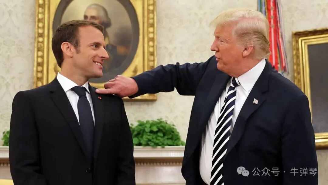 特朗普和马克龙，直接开干了！