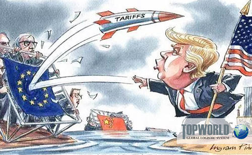 欧盟搬起第三块石头，砸向特朗普！