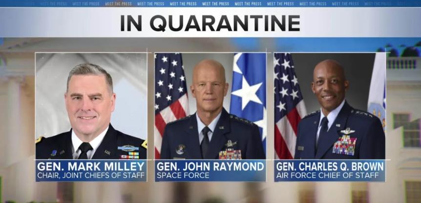 好莱坞都不敢这样演！现在，美国军头几乎都被隔离了！