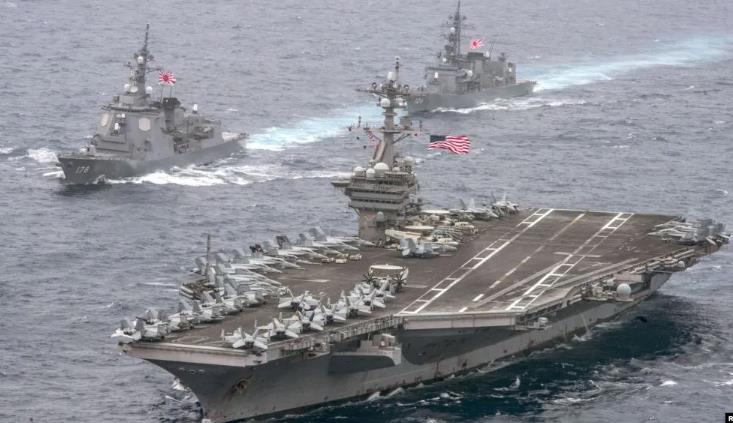 中美海军大竞赛开始！美军500艘战舰计划，对中国威胁在哪？