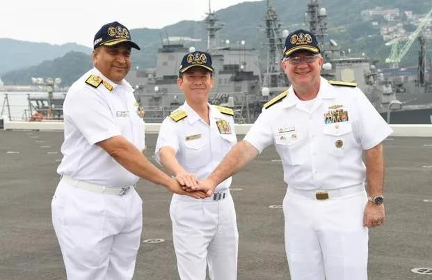 针对中国的“亚洲小北约”真来了？美日澳印军事合作跨出实质性一步！