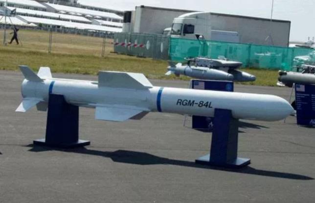 美国对台出售“鱼叉”导弹？