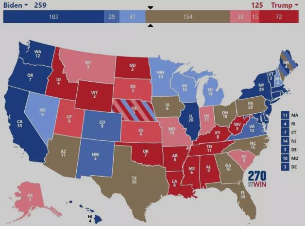 11月3日的美国大选！