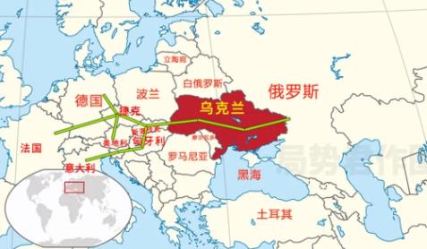 为了绕过乌克兰把天然气卖到欧洲，俄罗斯又修了4条天然气管道！