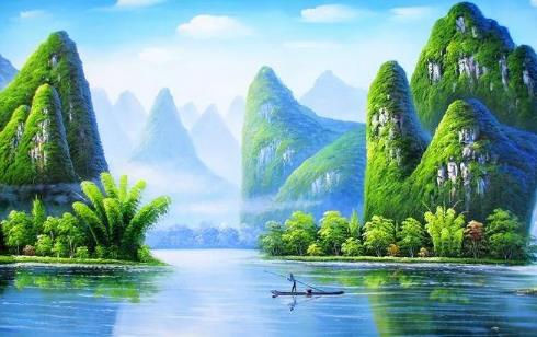 中美谈崩，拜登跌倒，桂林山水甲天下！