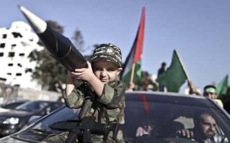 以色列上空的炮火，他们大选的烟花！