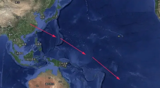 美俄洲际导弹试射失败后，我们向太平洋来了一发！