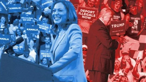 懂王与哈哈姐，选择在这个地方拼刺刀！