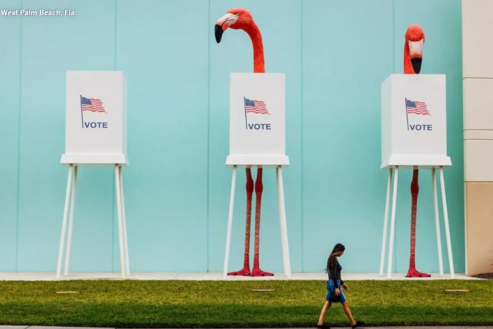 美国四年一次的选举，不过是一种“民主幻觉”！