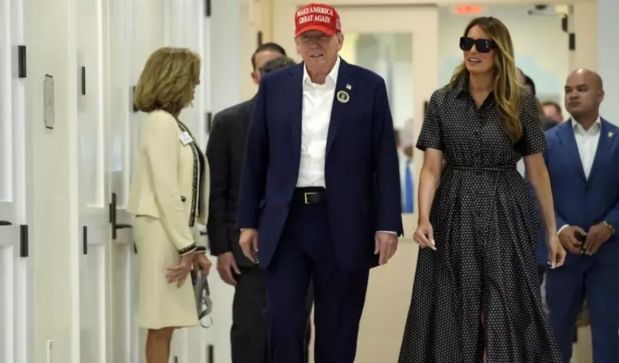 投票日的特朗普与哈里斯！