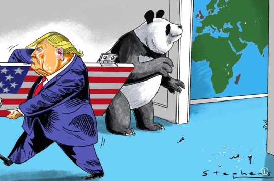 这个世界快不带美国玩儿了！