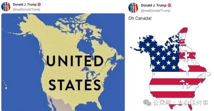 特朗普不排除武力夺取和经济胁迫！