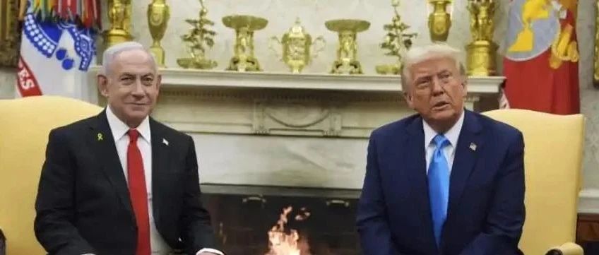 强行背书的特朗普！