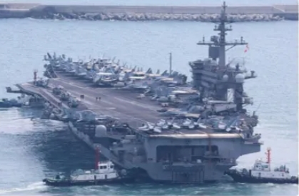 双航母打胡塞：美国解体的前奏！