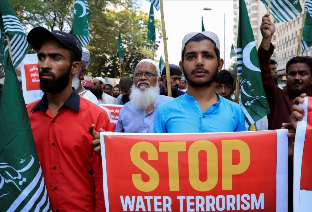 印度切断河水！