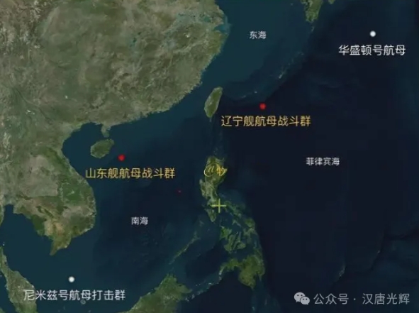 中美航母战斗群2V2团战，美国海军胜算为零！