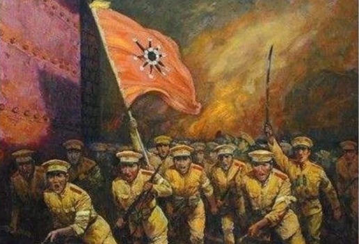 给百姓发枪，他们知道该打谁！