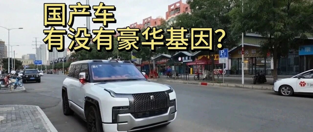 国产车，有没有“豪华基因”？