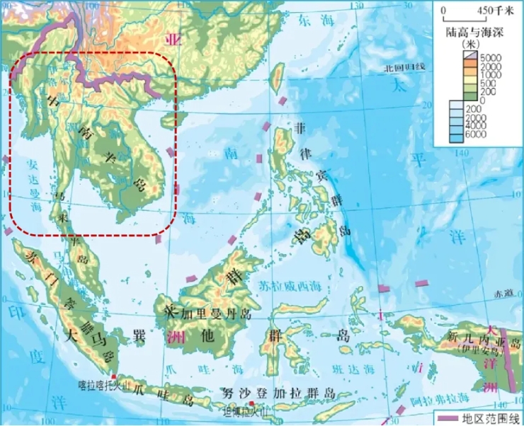 中南半岛的力量天平！