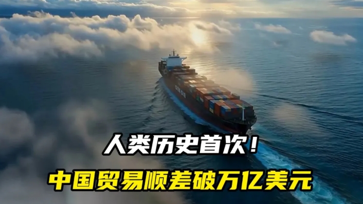 中国即将登顶！史上最强顺差，暴露一个不足！