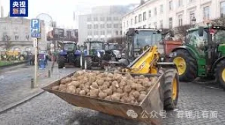 拖拉机围城记，欧盟27国农民“硬核逼宫”？