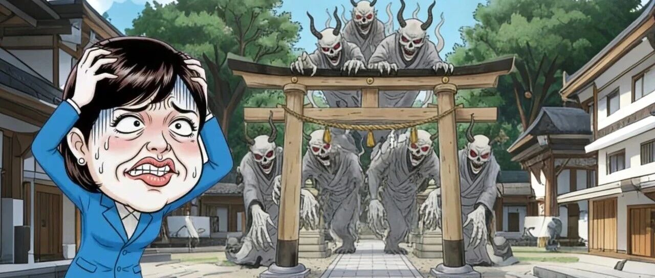 高市为啥没敢拜鬼？