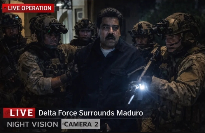 美国为何新年入侵委内瑞拉，带走马杜罗特朗普到底什么打算？