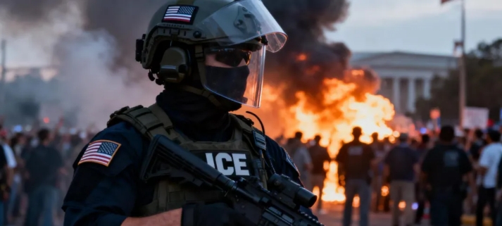 太震撼了！北美懦夫威震全球！面对御林军，美国人拿出了王炸！